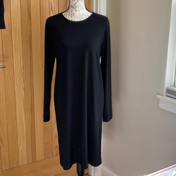 Norma Kamali Women's Kamali Kulture Crew Neck Dress, L - Picture 11 of 15